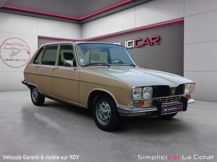 Renault r 16 tl 1600 tl 66 cv occasion simplicicar la ciotat simplicicar simplicibike france