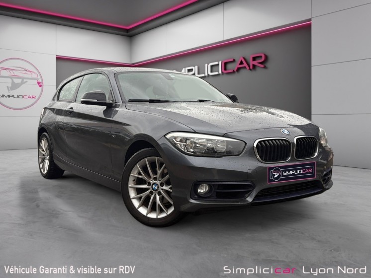 Bmw serie 1 f21 lci 118d 150 ch sport a / camera de recul / garantie 12 mois occasion simplicicar lyon nord simplicicar...