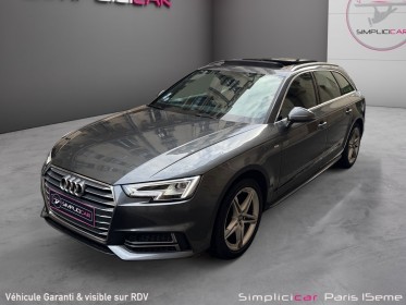 Audi a4 avant 2.0 tfsi ultra 190 s tronic 7 s line occasion paris 15ème (75) simplicicar simplicibike france