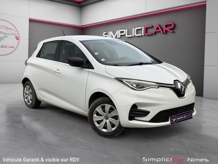 Renault zoe r110 life 52 kwh - radar de recul - carplay - batterie location - garantie 12 mois occasion simplicicar nimes -...