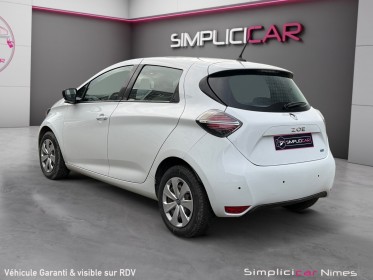 Renault zoe r110 life 52 kwh - radar de recul - carplay - batterie location - garantie 12 mois occasion simplicicar nimes -...
