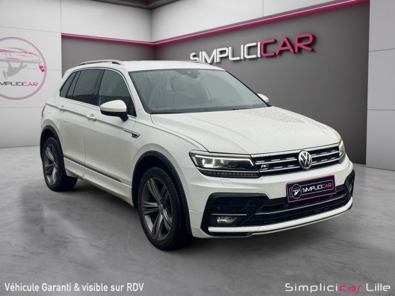 Volkswagen tiguan 2.0 bi-tdi 240 dsg7 4motion black r-line occasion simplicicar lille  simplicicar simplicibike france