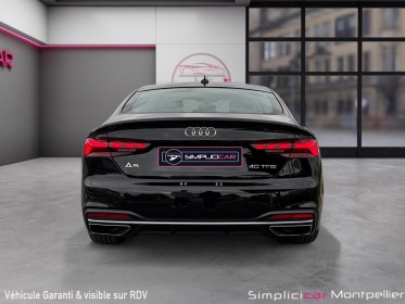 Audi a5 sportback 204ch design garantie 12 mois carplay sieges chauffants camera de recul occasion montpellier (34)...