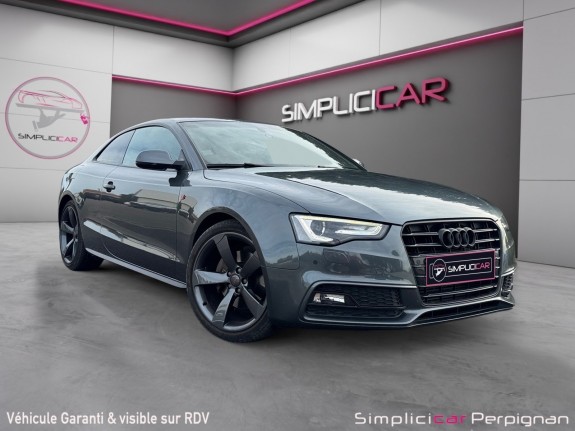 Audi a5 a5 2.0 tfsi 230 s line coupé volant méplat radar de recul int alcantara garantie 12 mois occasion simplicicar...