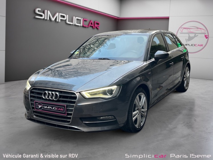 Audi a3 sportback 2.0 tdi 150 s line s tronic 6 occasion paris 15ème (75) simplicicar simplicibike france