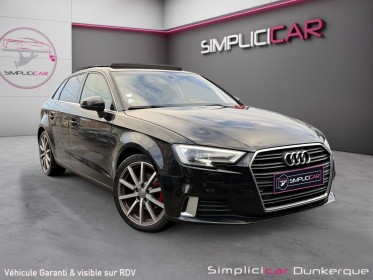 Audi a3 2.0 tdi 150 s-tronic 7 design luxe toit ouvrant carplay volant méplat garantie 12 mois occasion simplicicar...