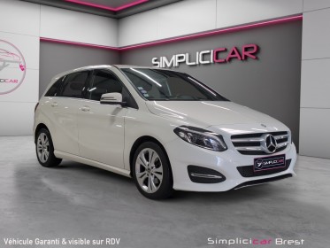 Mercedes classe b 160 sensation 1.6l- garantie 12 mois - attelage electrique occasion simplicicar brest simplicicar...