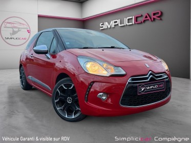 Citroen ds3 e-hdi 90 airdream so chic - distrib ok - gps - radar de recul occasion simplicicar compiegne simplicicar...