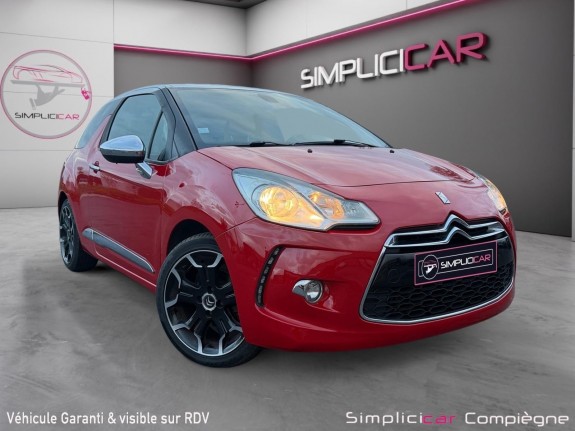 Citroen ds3 e-hdi 90 airdream so chic - distrib ok - gps - radar de recul occasion simplicicar compiegne simplicicar...