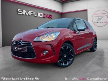 Citroen ds3 e-hdi 90 airdream so chic - distrib ok - gps - radar de recul occasion simplicicar compiegne simplicicar...