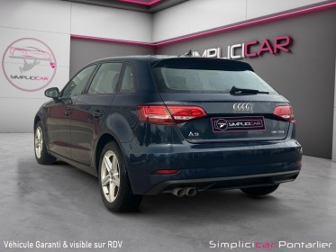 Audi a3 sportback 35 tdi 150 s tronic 7 design luxe garantie 12 mois occasion simplicicar pontarlier auto  simplicicar...