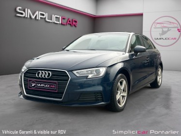 Audi a3 sportback 35 tdi 150 s tronic 7 design luxe garantie 12 mois occasion simplicicar pontarlier auto  simplicicar...
