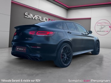 Mercedes glc coupe 63 s amg 4matic caméra 360 toit ouvrant echapp amg affichage tête haute sièges elect chauffant...