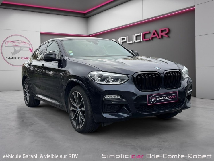 Bmw x4 g02 m40d 326ch bva8 garantie 12 mois révision complète bmw occasion simplicicar brie-comte-robert simplicicar...