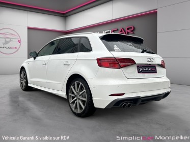 Audi a3 sportback design luxe 2.0 tdi 150ch s tronic 6 entretien audi apple carplay garantie 12 mois occasion montpellier...