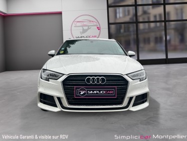 Audi a3 sportback design luxe 2.0 tdi 150ch s tronic 6 entretien audi apple carplay garantie 12 mois occasion montpellier...