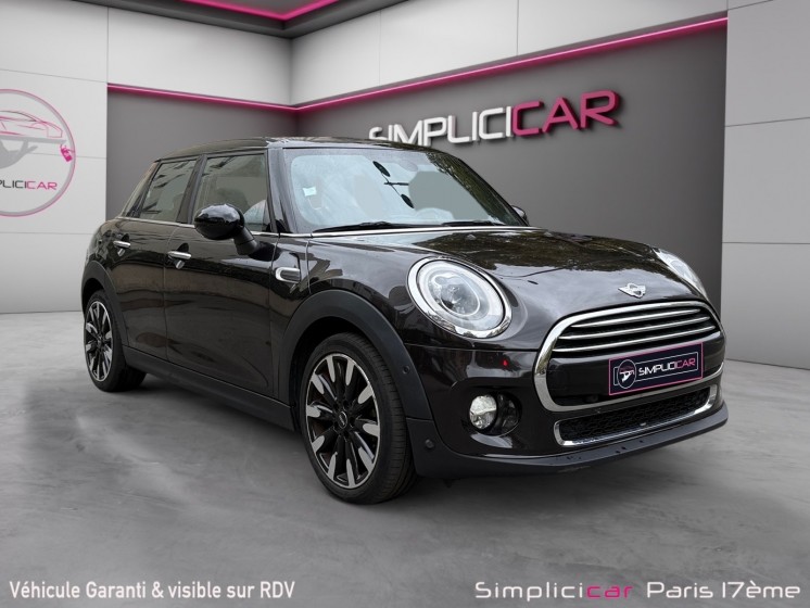 Mini cooper hatch 5 portes || 136 ch bva 7 /entretien a jour/garantie 12 mois occasion paris 17ème (75)(porte maillot)...
