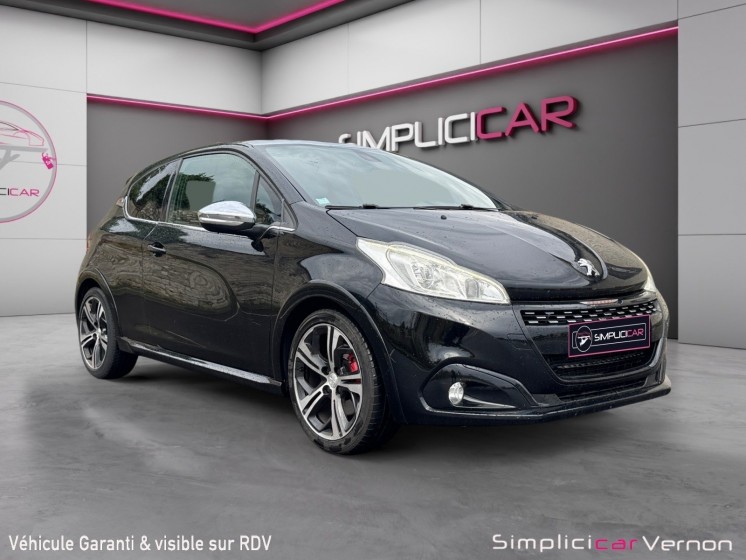 Peugeot 208 1.6 thp 200ch bvm6 gti  toit panoramique  garantie 12 mois occasion simplicicar vernon simplicicar simplicibike...