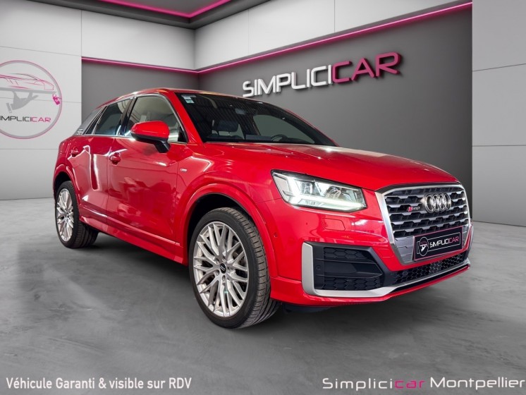 Audi q2 116ch s line s tronic 7 garantie 12 mois occasion montpellier (34) simplicicar simplicibike france