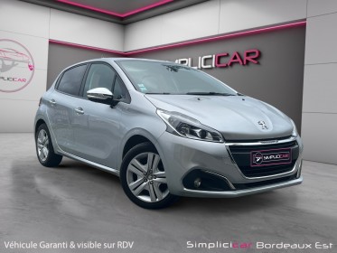 Peugeot 208 1.2 puretech 82ch bvm5 style courroie refaite, 1ere main entretien peugeot garantie 12 mois occasion simplicicar...
