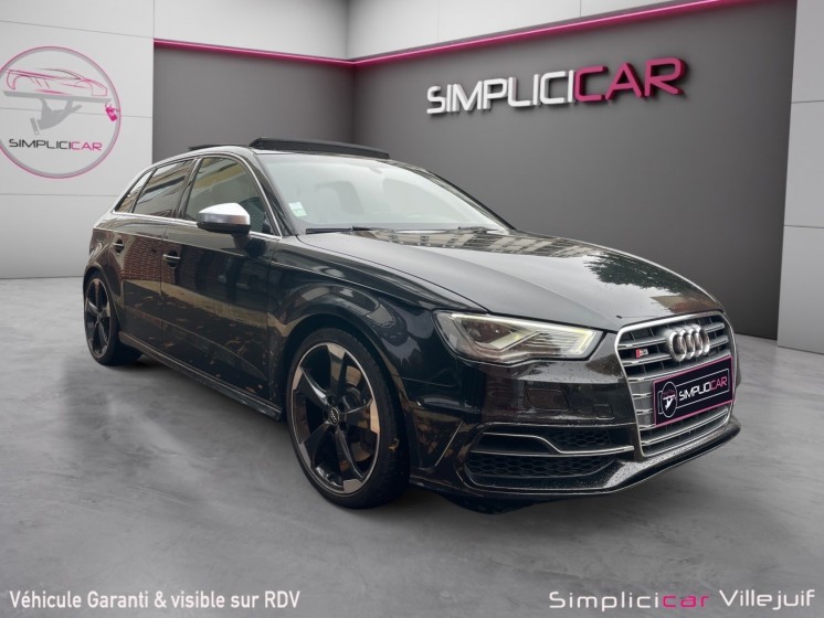 Audi s3 sportback 2.0 tfsi 300 quattro s-tronic 6, toit ouvrant/panoramique, siège chauffant, full entretient audi,...