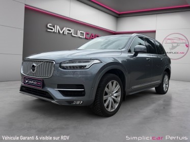 Volvo xc90 d5 awd 235 ch geartronic 5pl inscription sieges chauffants gps garantie 12 mois occasion simplicicar pertuis ...