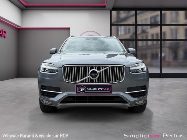 Volvo xc90 d5 awd 235 ch geartronic 5pl inscription sieges chauffants gps garantie 12 mois occasion simplicicar pertuis ...