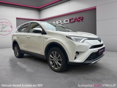Toyota rav4 hybride rc18 pro pro 2wd, régulateur vitesse/distance, ecran tactile, garantie 12 mois. occasion simplicicar...