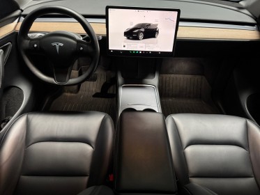Tesla model y grande autonomie dual motor awd carplay sièges chauffants garantie constructeur occasion simplicicar narbonne...