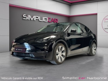 Tesla model y grande autonomie dual motor awd carplay sièges chauffants garantie constructeur occasion simplicicar narbonne...