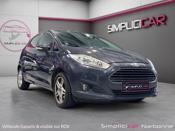 Ford fiesta 1.5 tdci 75 fap titanium radar ar clim garantie 12 mois occasion simplicicar narbonne simplicicar simplicibike...