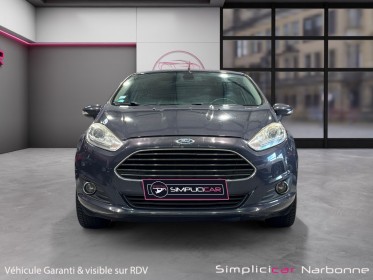 Ford fiesta 1.5 tdci 75 fap titanium radar ar clim garantie 12 mois occasion simplicicar narbonne simplicicar simplicibike...