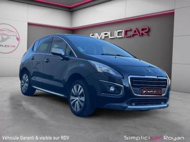 Peugeot 3008 1.6 bluehdi 120ch ss bvm6 allure garantie 12 mois occasion simplicicar royan simplicicar simplicibike france