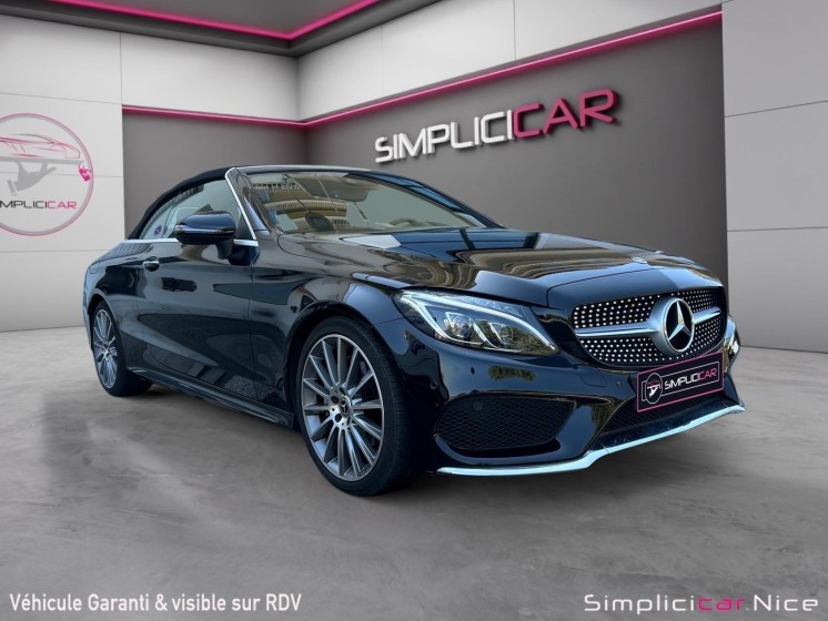 Mercedes classe c cabriolet 220d 9g-tronic amg line. occasion  simplicicar nice - pfvauto simplicicar simplicibike france