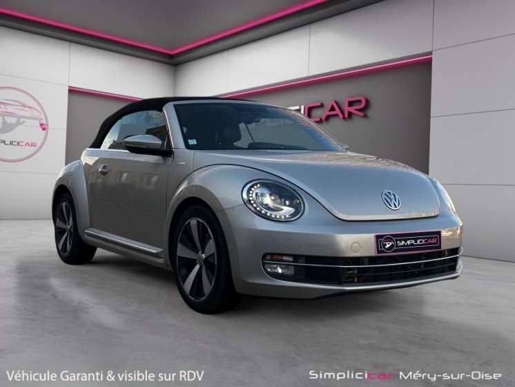 Volkswagen coccinelle 1.4 tsi 160 série spéciale couture ds7 radar avant arrière accès confort sièges avant...