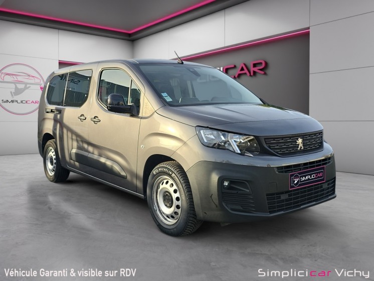 Peugeot partner 1.5 hdi bvm5 cabine approfondie 1ère main entretien complet peugeot pack chantier garantie 12 mois occasion...