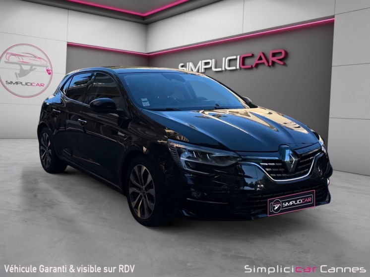 Renault megane iv berline blue dci 115 intens occasion cannes (06) simplicicar simplicibike france