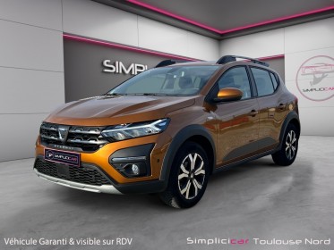 Dacia sandero eco-g 100 - 22 stepway confort garantie 12 mois apple carplay android auto occasion simplicicar toulouse nord...