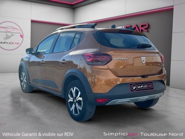 Dacia sandero eco-g 100 - 22 stepway confort garantie 12 mois apple carplay android auto occasion simplicicar toulouse nord...