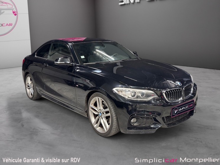 Bmw serie 2 coupe f22 220d 184 ch m sport toit ouvrant garantie 12 mois occasion montpellier (34) simplicicar simplicibike...