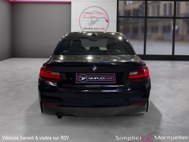 Bmw serie 2 coupe f22 220d 184 ch m sport toit ouvrant garantie 12 mois occasion montpellier (34) simplicicar simplicibike...