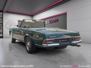 Mercedes  230 sl full entretien mercedes occasion cannes (06) simplicicar simplicibike france