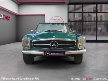 Mercedes  230 sl full entretien mercedes occasion cannes (06) simplicicar simplicibike france