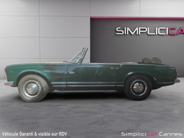 Mercedes  230 sl full entretien mercedes occasion cannes (06) simplicicar simplicibike france