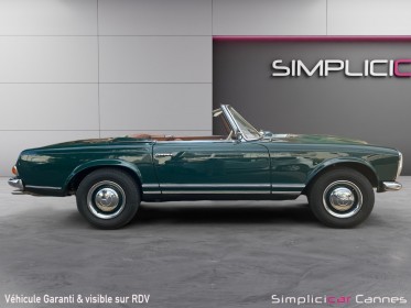 Mercedes  230 sl full entretien mercedes occasion cannes (06) simplicicar simplicibike france