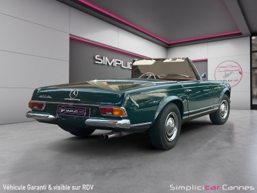 Mercedes  230 sl full entretien mercedes occasion cannes (06) simplicicar simplicibike france