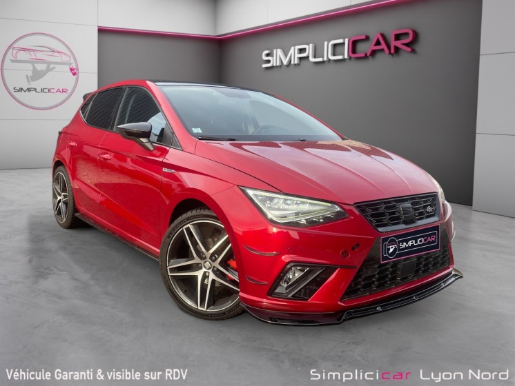 Seat ibiza 1.5 tsi evo 150 ch s/s bvm6 fr toit ouvrant , audio beats  garantie 12 mois occasion simplicicar lyon nord...