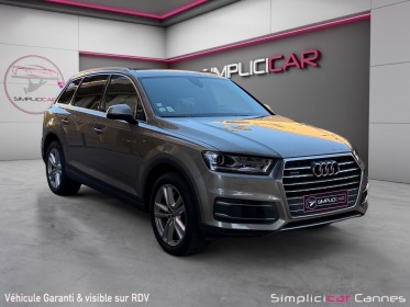 Audi q7 q7 3.0 v6 tdi clean diesel 218 tiptronic 8 quattro 7pl s line occasion cannes (06) simplicicar simplicibike france