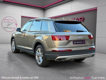 Audi q7 q7 3.0 v6 tdi clean diesel 218 tiptronic 8 quattro 7pl s line occasion cannes (06) simplicicar simplicibike france