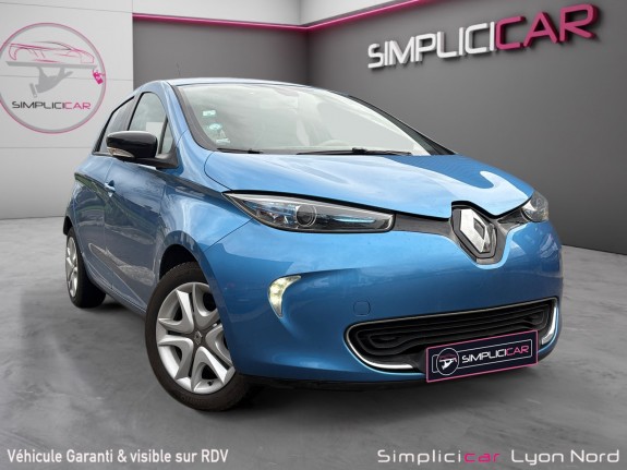 Renault zoe r90 zen/ batterie en location/ soh 88.1/ soh a jour/ garantie 12 mois occasion simplicicar lyon nord simplicicar...